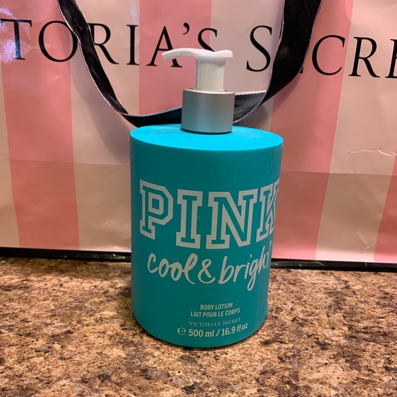 PINK Victoria's Secret Other - NEW VICTORIA SECRET PINK COOL & BRIGHT 16.9 LOTION RARE HTF DISCONTINUED RETIRED